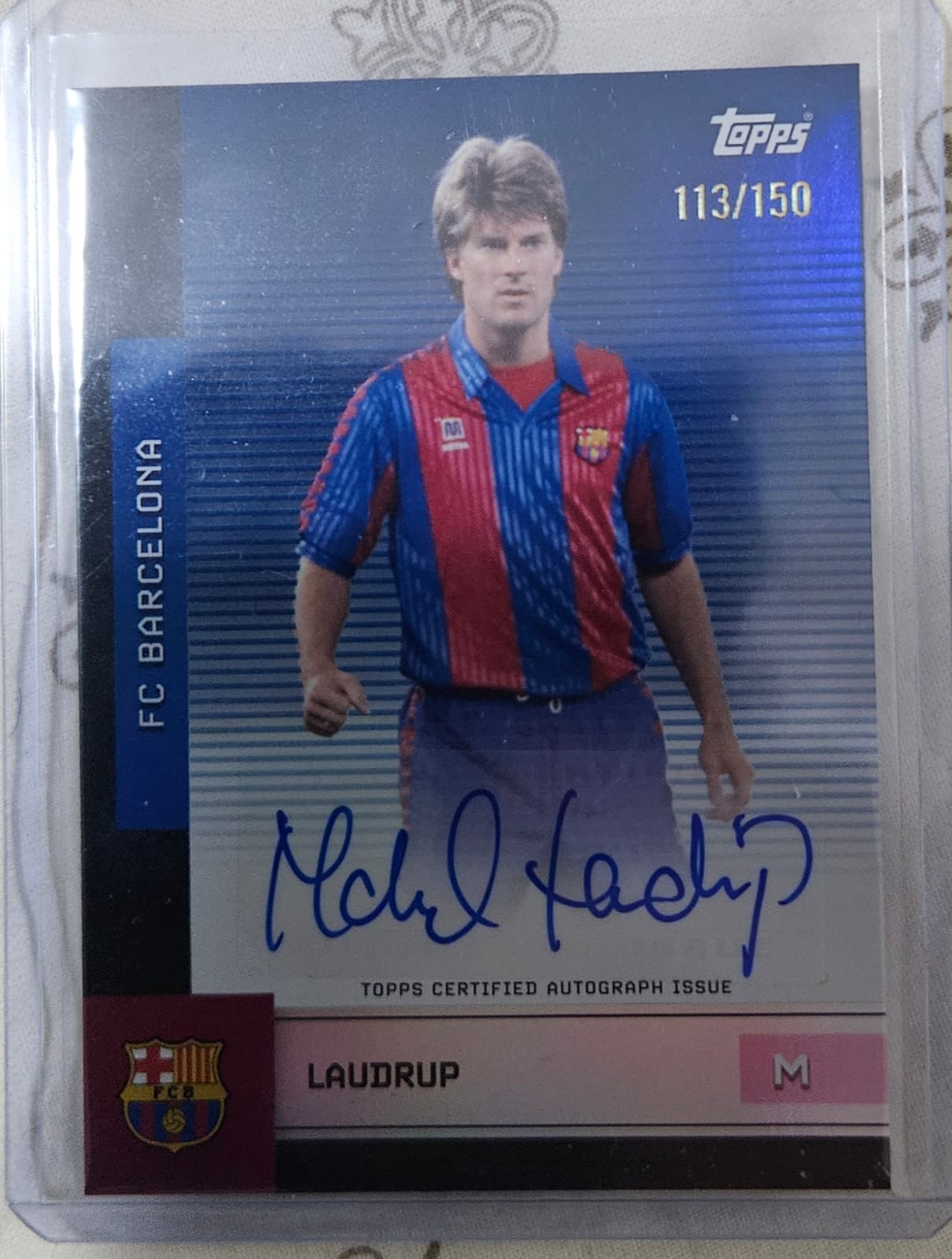 Michael Laudrup Auto 113/150