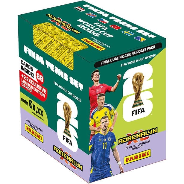 Fifa World Cup 2026 Adrenalyn XL Trading Cards - Final Team Set