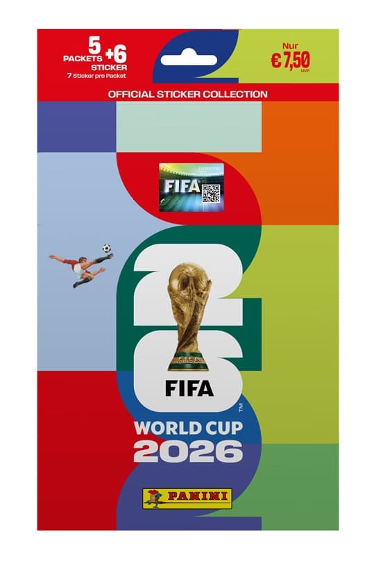 Cupa Mondială FIFA 2026 – Colecție de stickere – Pachet multiplu