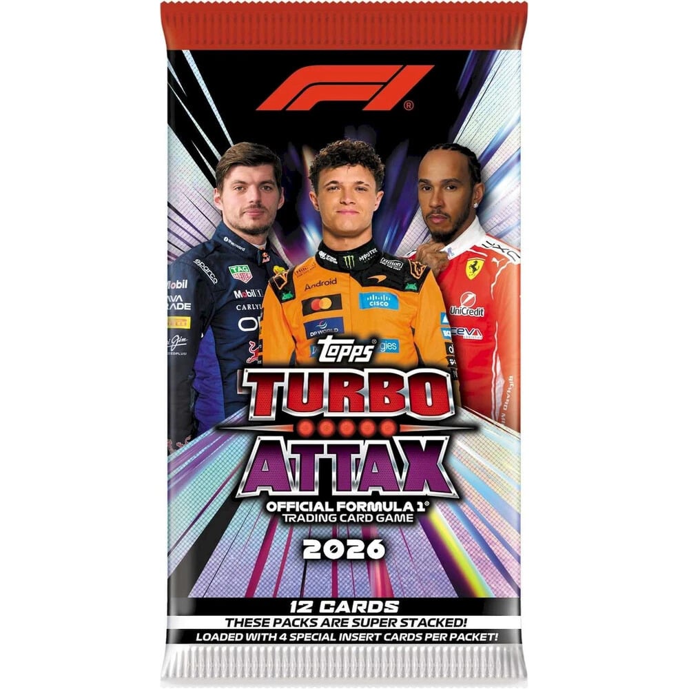 Topps Formula 1 2026 Turbo Attax – pachete