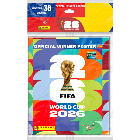 Poster Oficial Spania Campioana Mondială 2026 – Panini