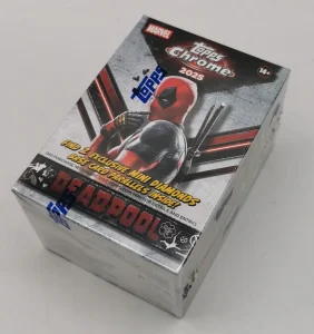Cutie Topps Chrome Deadpool Blaster cartonașe colecție