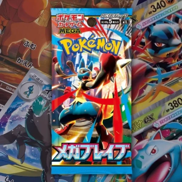 Plic Pokémon Mega Brave (M1L) – Lucario, Ediție Japoneză