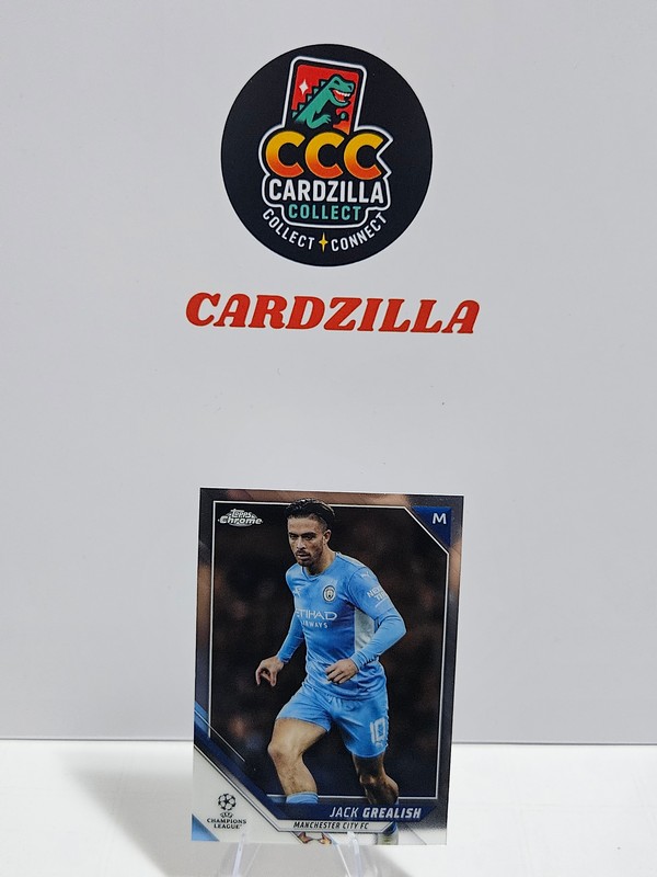 Jack Grealish - Topps Chrome UCL 2021-2022