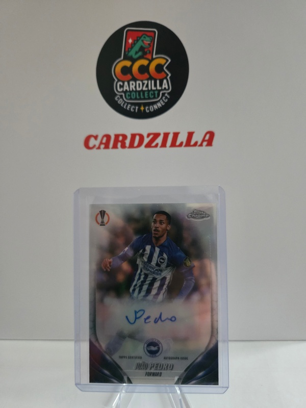 Joao Pedro - Brighton & Hove Albion - Topps Chrome