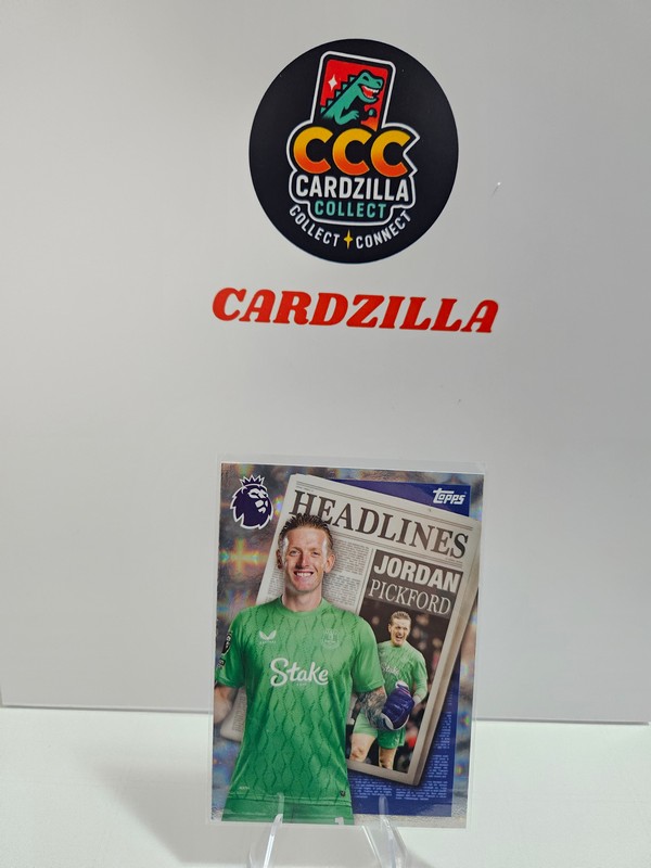 Jordan Pickford - Headlines - Topps EPL 2026