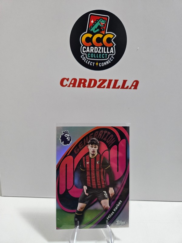 Milos Kerkez - Generation Now - Topps EPL 2026