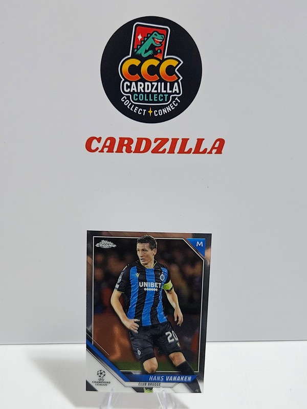 Hans Vanaken - Topps Chrome UCL 2021-2022