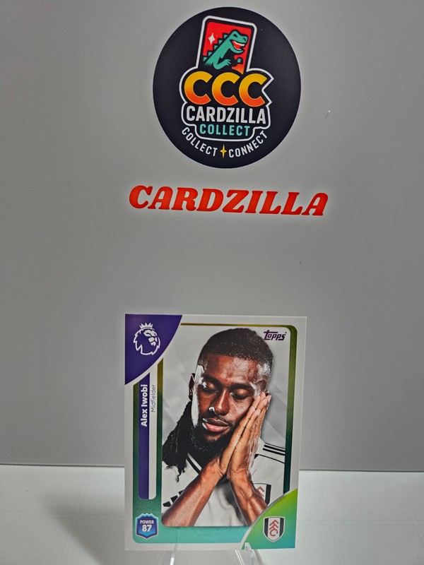 Alex Iwobi - Topps EPL 2026