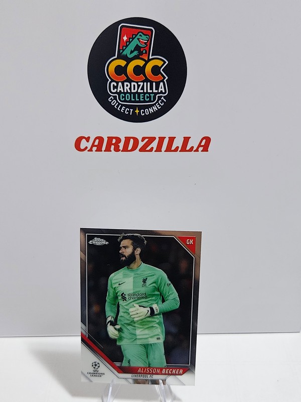 Alisson Becker - Topps Chrome UCL 2021-2022