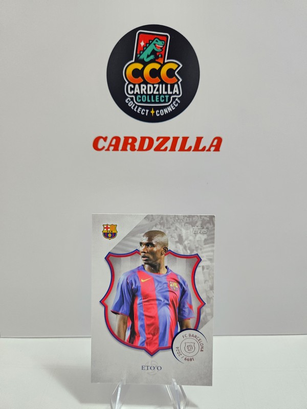 ETOO - Topps Barcelona