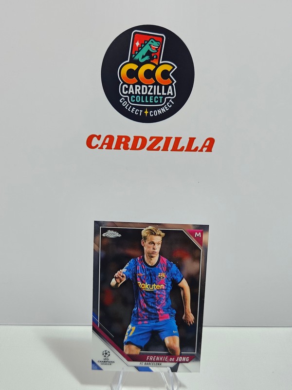 Frenkie de Jong - Topps Chrome UCL 2021-2022