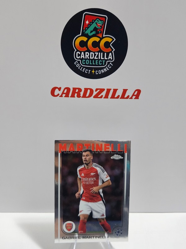 Gabriel Martinelli - Topps Chrome UCL
