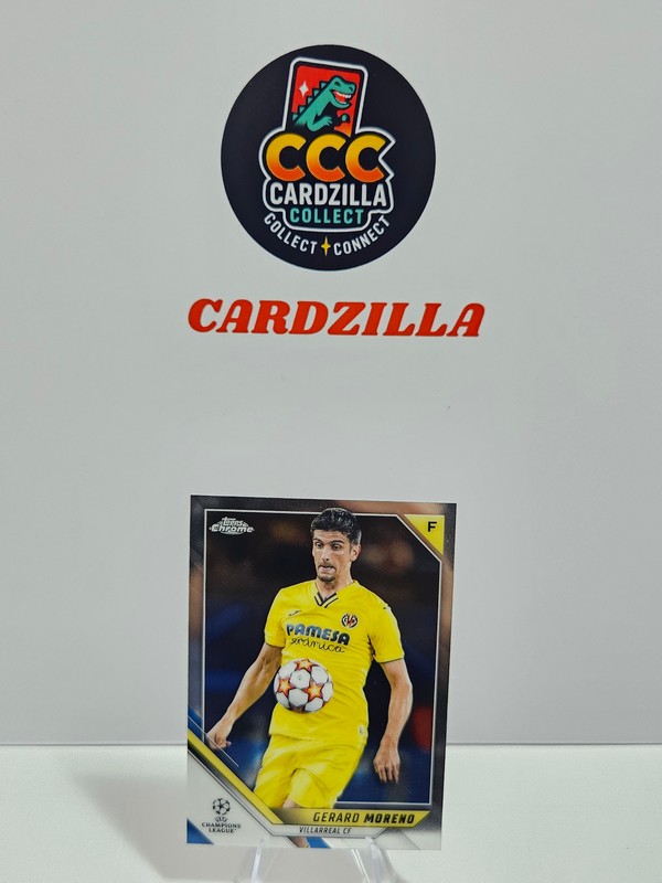 Gerard Moreno - Topps Chrome UCL 2021-2022
