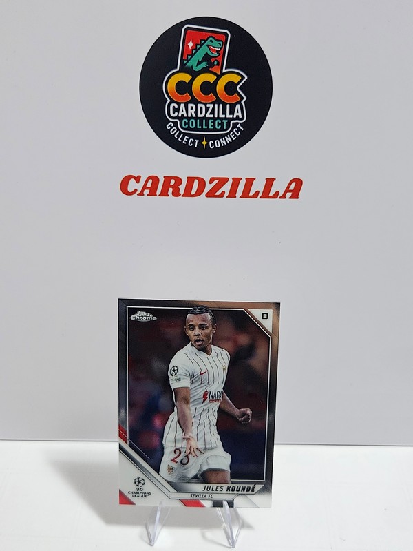 Jules Kounde - Topps Chrome UCL 2021-2022