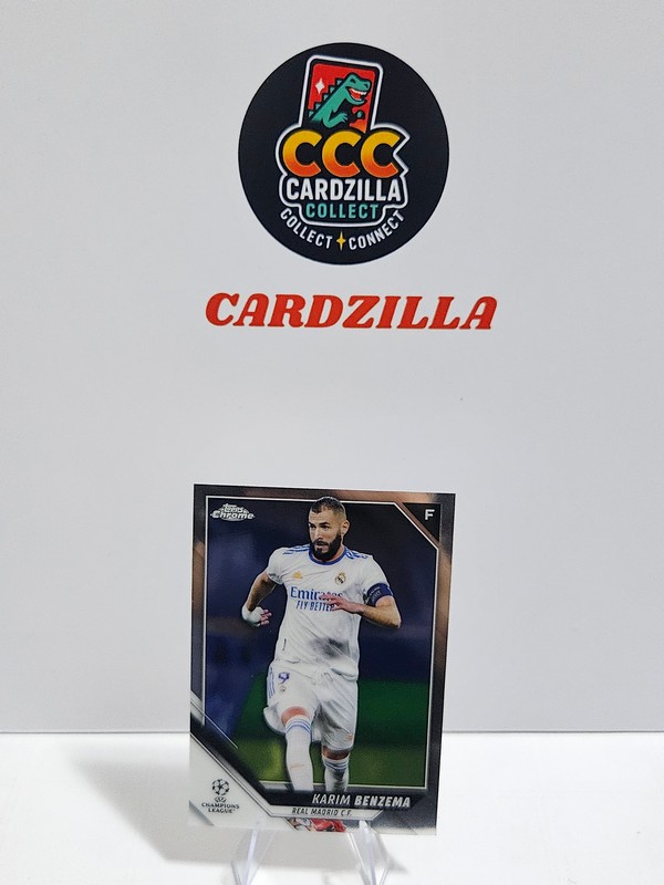Karim Benzema - Topps Chrome UCL 2021-2022