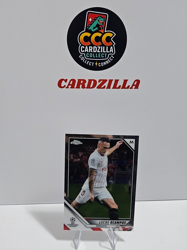 Lucas Ocampos - Topps Chrome UCL 2021-2022
