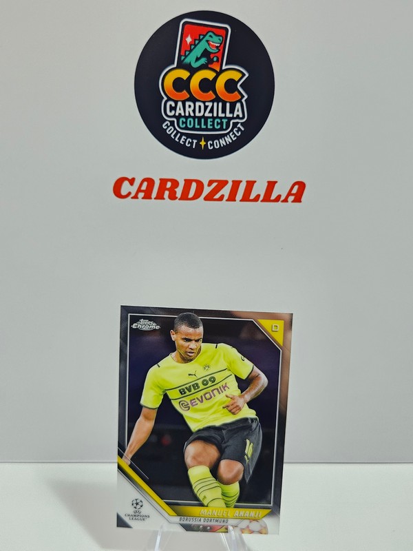 Manuel Akanji - Topps Chrome UCL 2021-2022