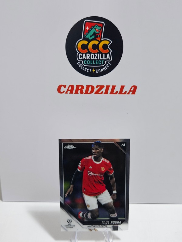 Paul Pogba - Topps Chrome UCL 2021-2022