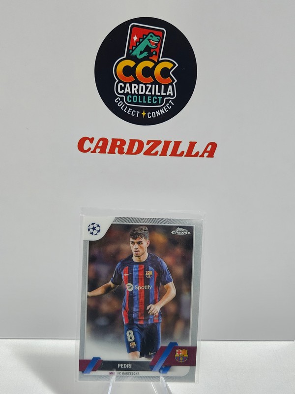 Pedri - Topps Chrome Barcelona
