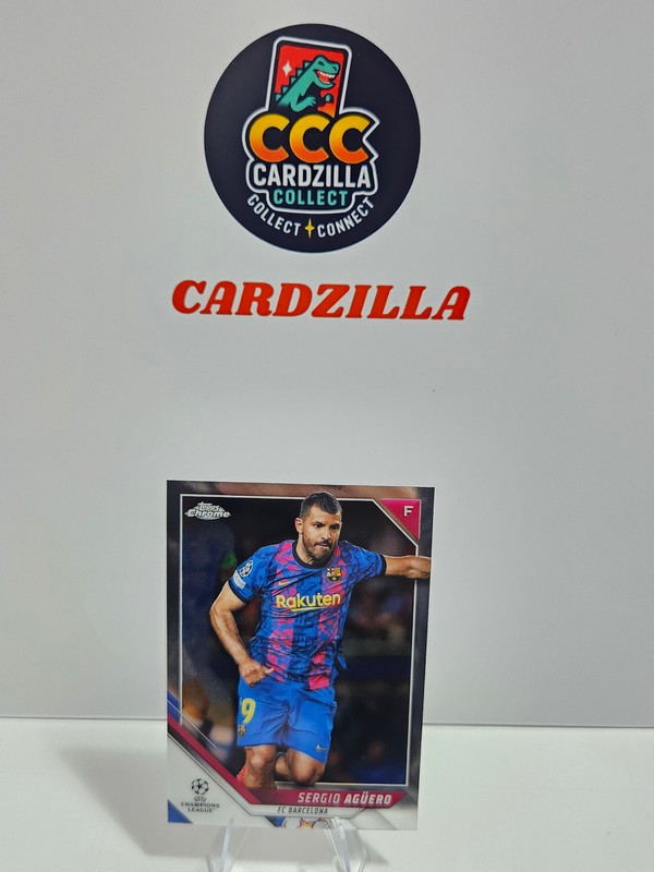 Sergio Aguero - Topps Chrome UCL 2021-2022