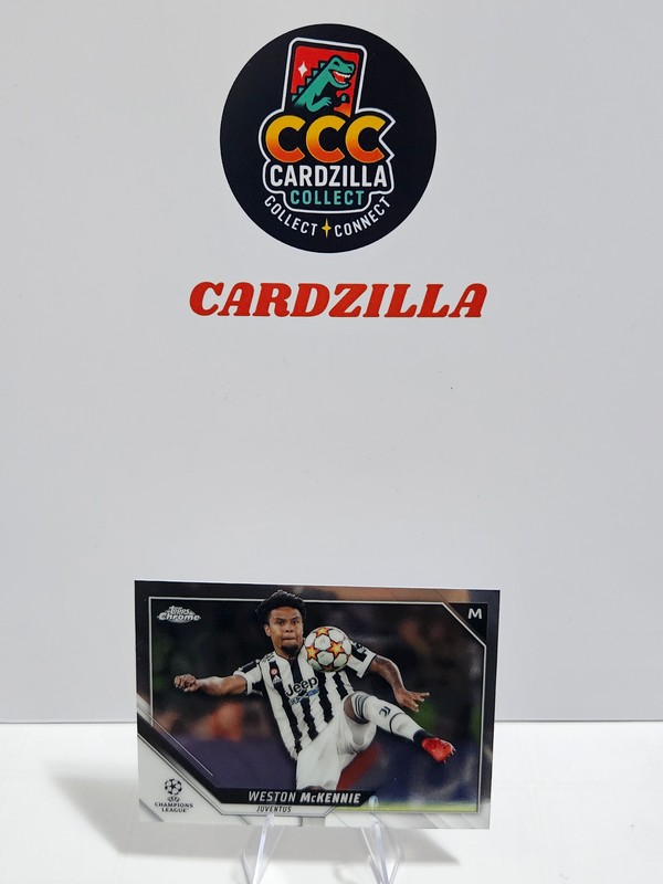 Weston McKennie - Topps Chrome UCL 2021-2022