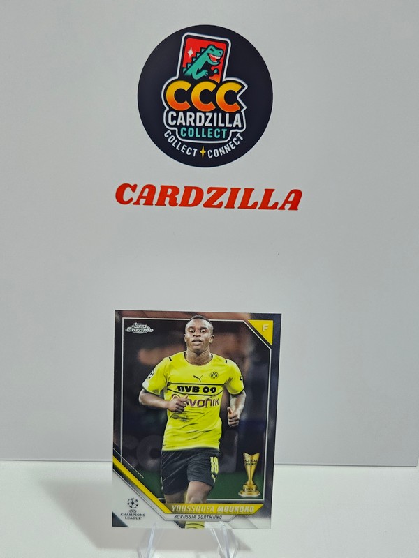 Youssoufa Moukoko - Topps Chrome UCL 2021-2022