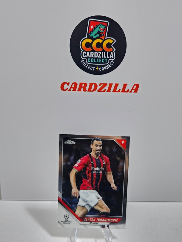 Zlatan Ibrahimovic - Topps Chrome UCL 2021-2022