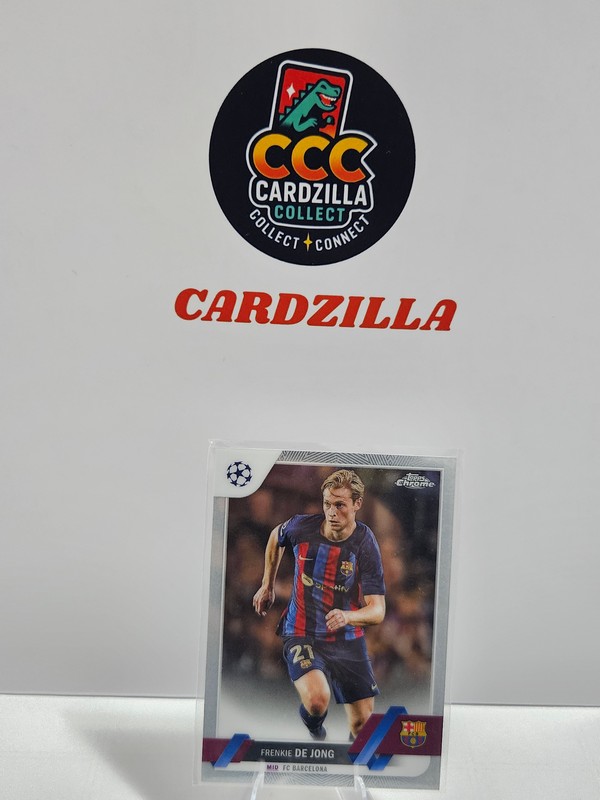 Frenkie de Jong - Topps Chrome Barcelona