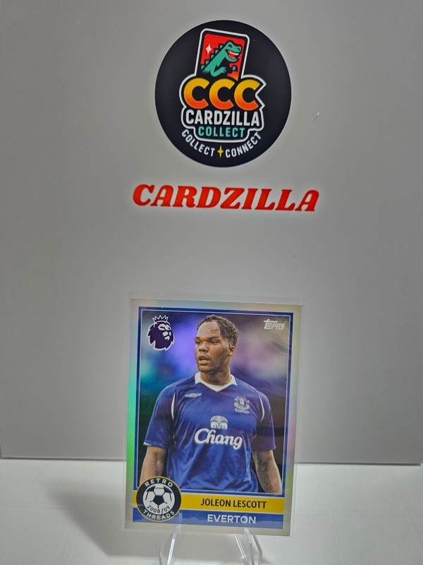 Joleon Lescott - Retro Threads - Topps EPL 2026 2