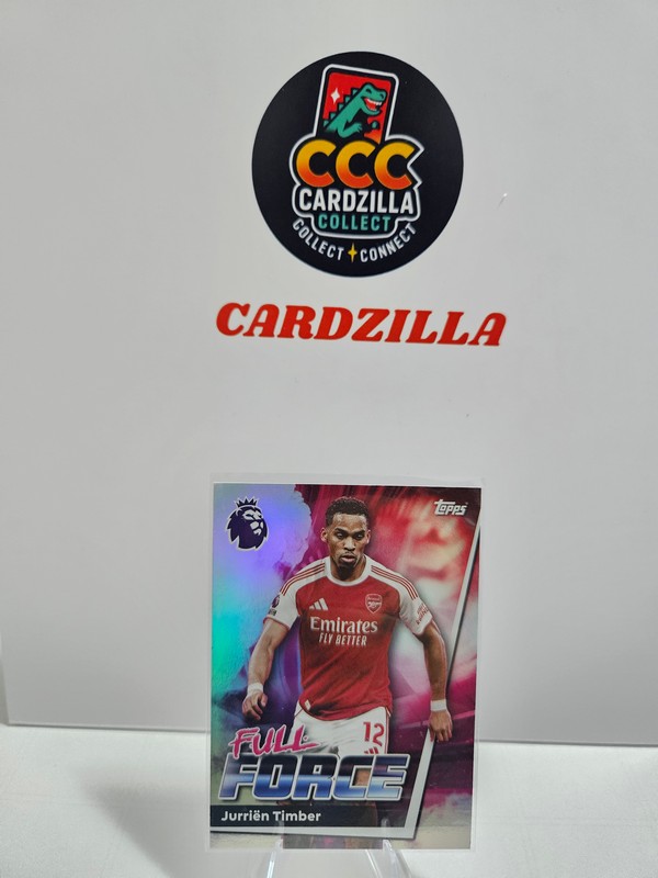 Jurrlen Timber - Full Force - Topps EPL 2026