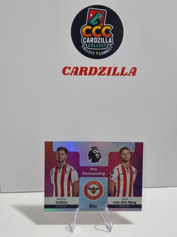 Nathan Collins and Sepp van den Berg  - Pro Partnership - Topps EPL 2026