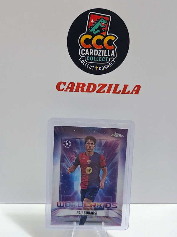 Pau Cubarsi - Wonderkids Topps Chrome
