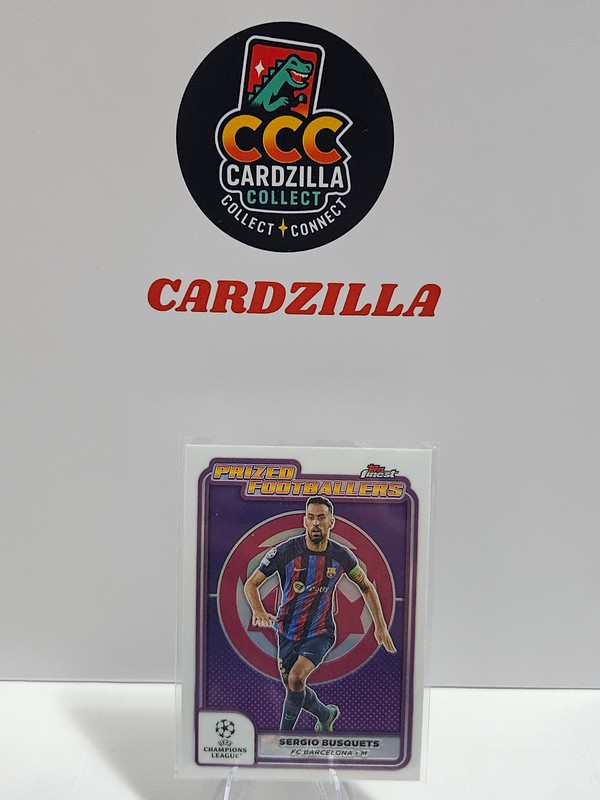 Sergio Busquets - Topps Finest