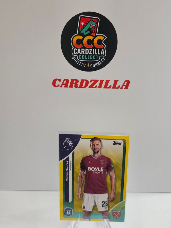 Tomas Soucek - Yellow Parallel - EPL 2026