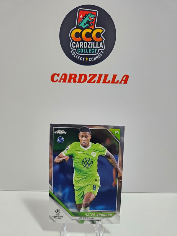 Aster Vranckx - Topps Chrome UCL 2021-2022