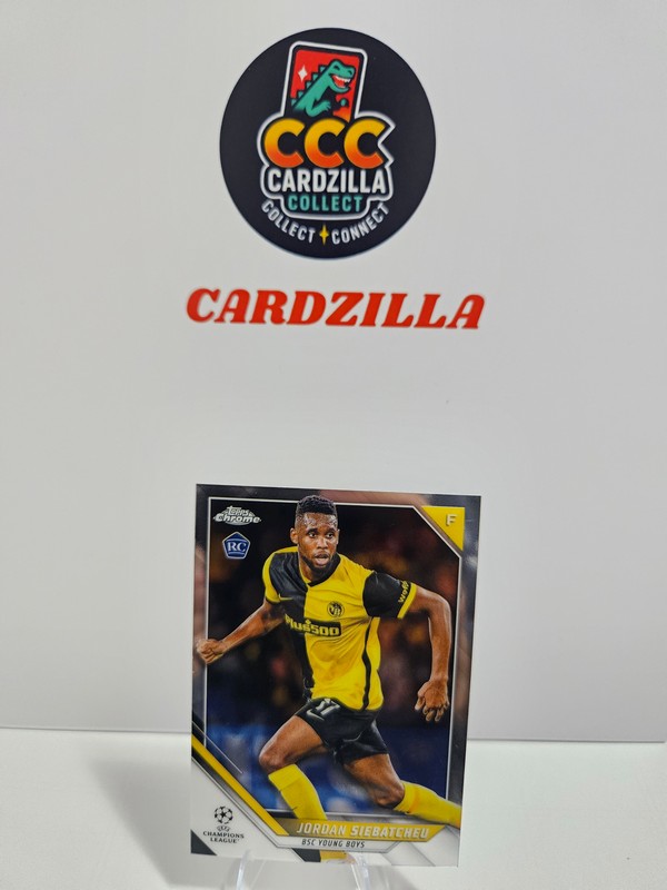 Jordan Siebatcheu - Topps Chrome UCL 2021-2022