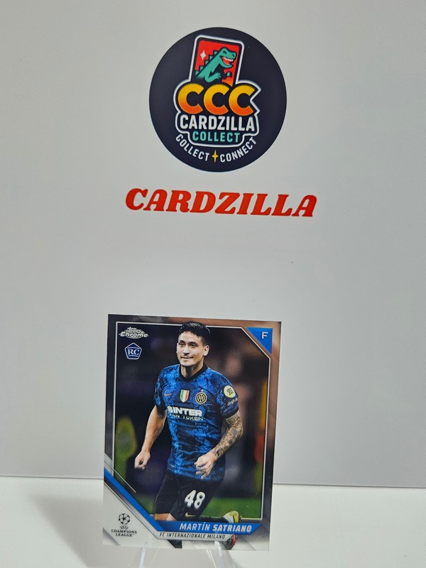 Martin Satriano - Topps Chrome UCL 2021-2022
