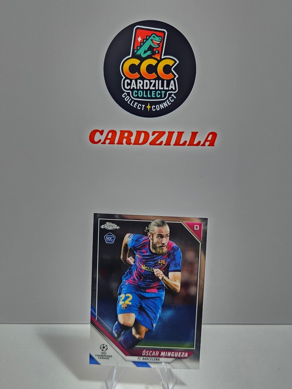 Oscar Mingueza - Topps Chrome UCL 2021-2022