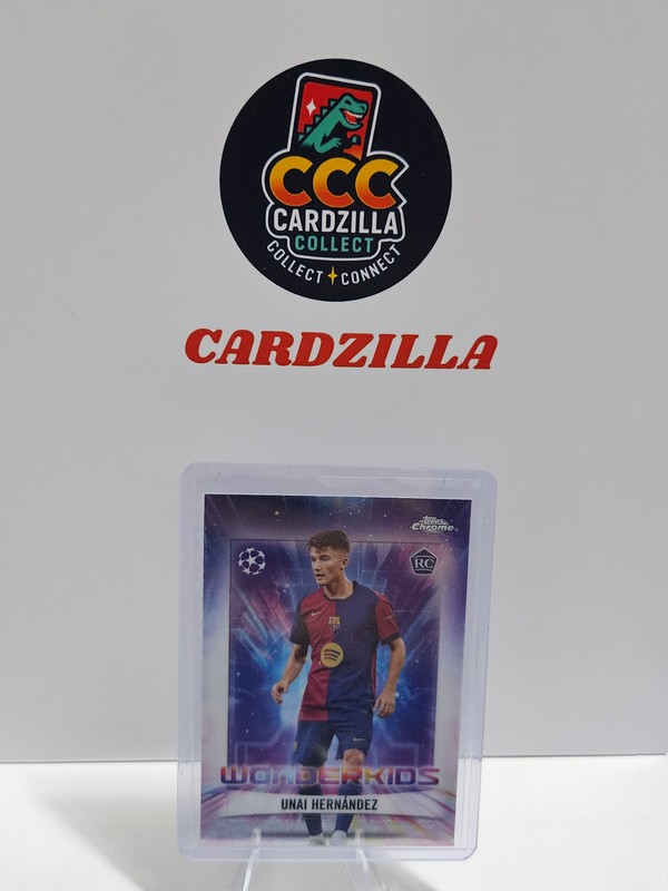 Unai Hernandez - Wonderkids Topps Chrome